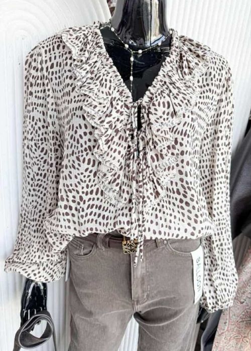 Miho’s bluzka boho falbanki nowa kolekcja rozmiar uniwersalny