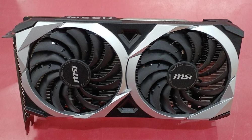 MSI Radeon RX 6600 XT MECH 2X 8G Video Graphics Card, PCI-E Gen 4 GPU GDDR6