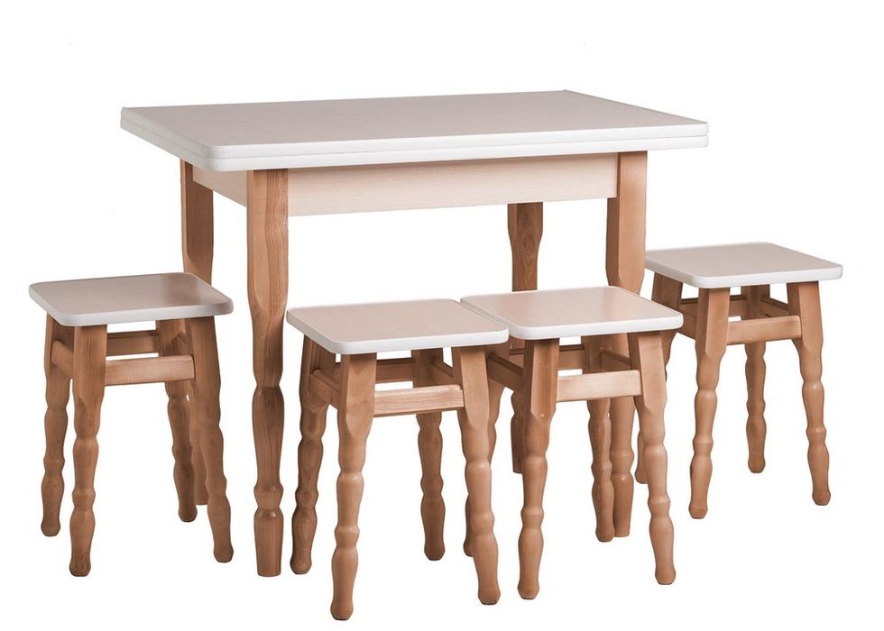 НАЙКРАЩА ЦІНА ! Стіл Обідній Розкладний Кухонний ! Табурети Кухонні !