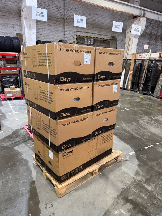 Гібридний інвертор Deye SUN-8K-SG05LP1-EU 8kW, 1Ф, 48V
