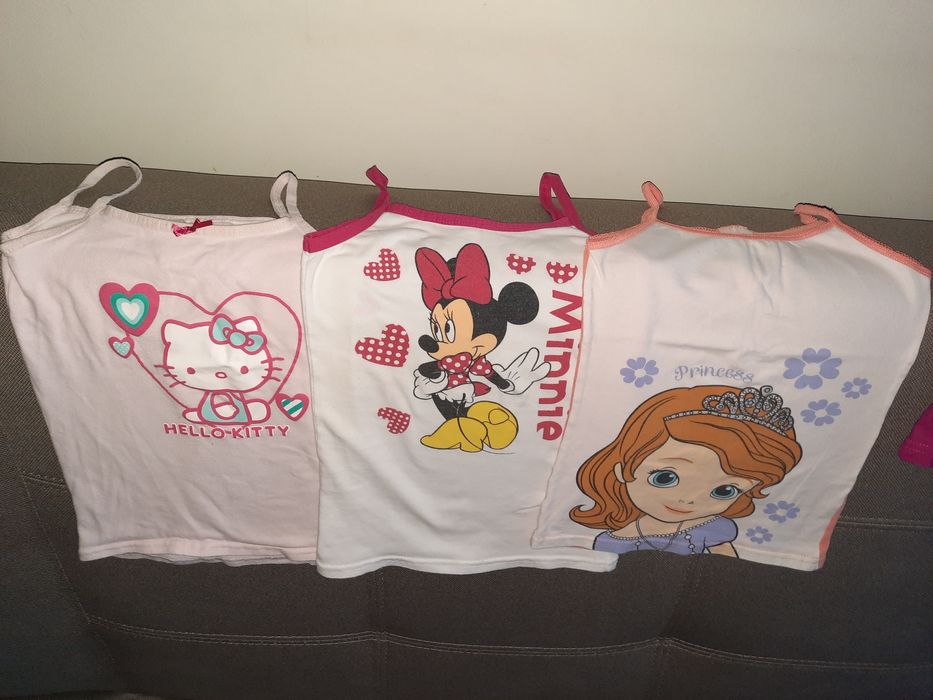 Koszulki na ramiączkach r.110