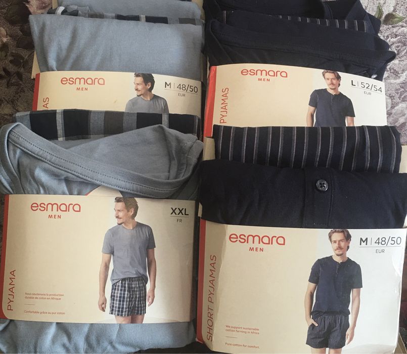 Чоловіча піжама , одяг для дому ESMARA MEN  M L XL  XXL