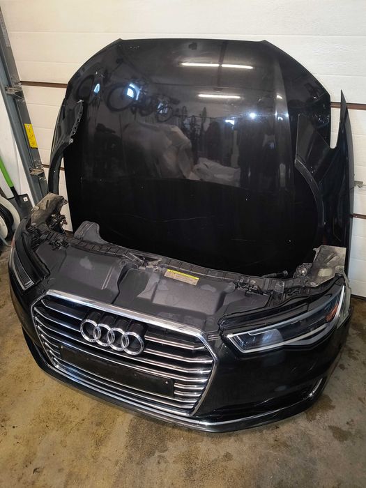 Przód kompletny Maska zderzak pas lampy  matrix Audi A6 C7 4g lift