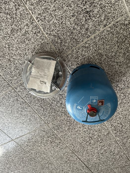 Botija e boca camping gás