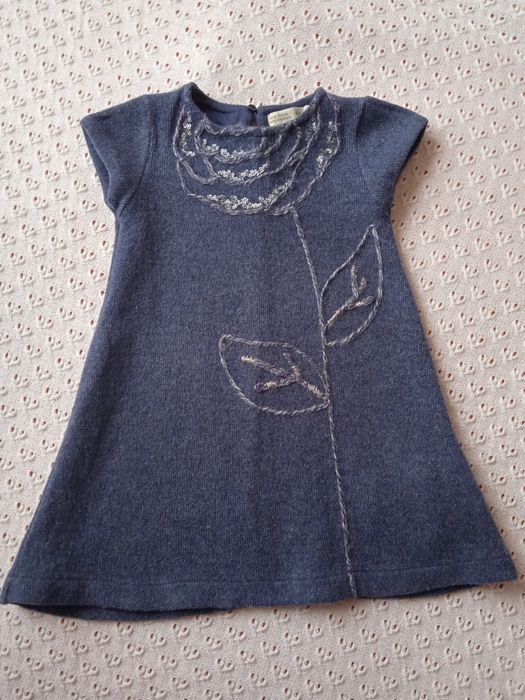 Светрик з вовни теплий кофта шерсть світшот сукня платье Zara свитер