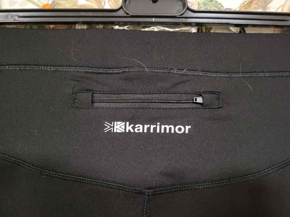 Kolarki spodnie do biegania Karrimor rybaczki za kolano 42