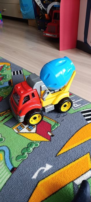 Zestaw dużych samochód