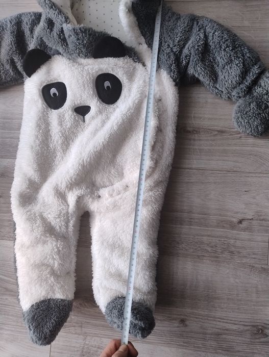 Kombinezon, futro, yeti zimowe Next baby. 9-12 miesięcy.