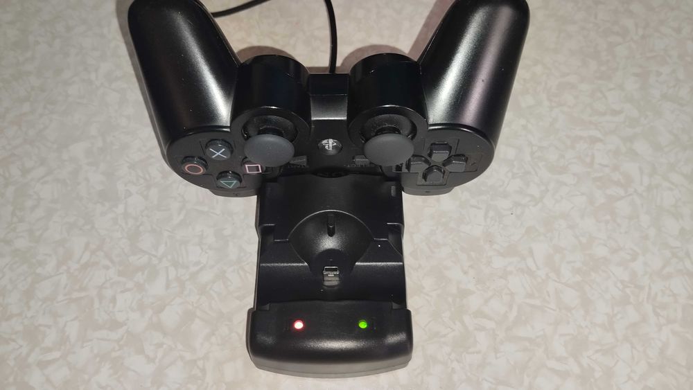 Estação de Carregamento Duplo PS3 - Novo e Lacrado