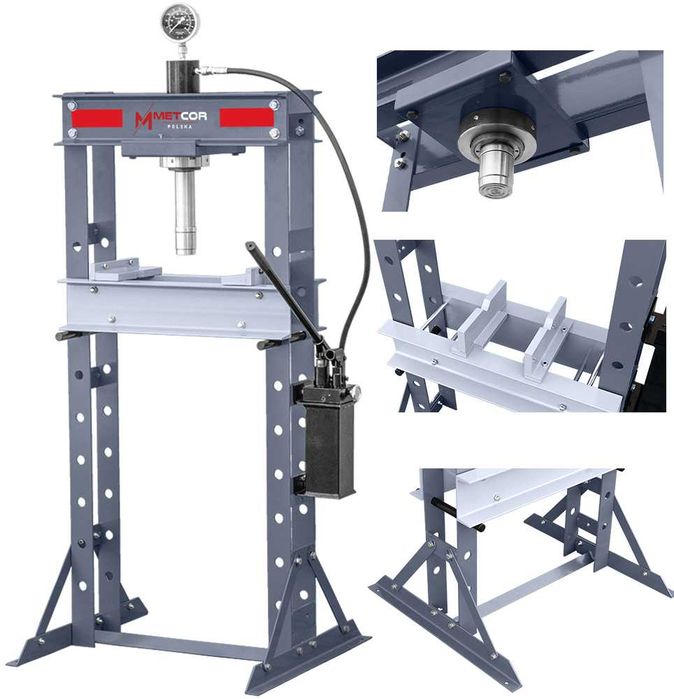 Prasa Hydrauliczna Warsztatowa Metocr TL0500-4 30T