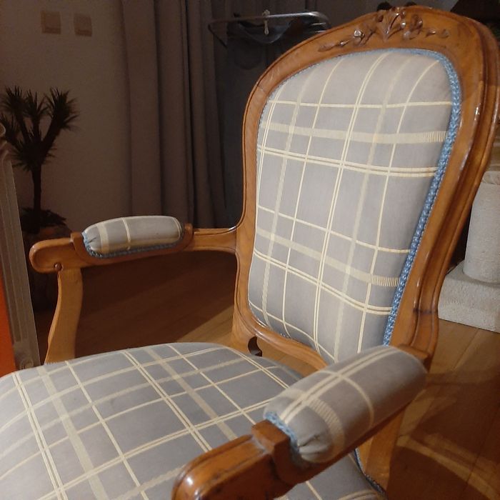 Cadeirão 2 em carvalho