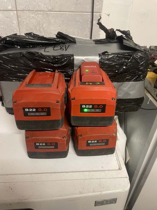 4x akumulator hilti 8ah