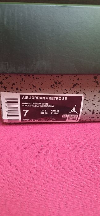 Buty Nike Air Jordan 4 Retro SE r. 40 Nowe