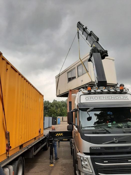 HDS 40 T 36 m usługi dźwigowe transportowe niskopodwoziowe platforma