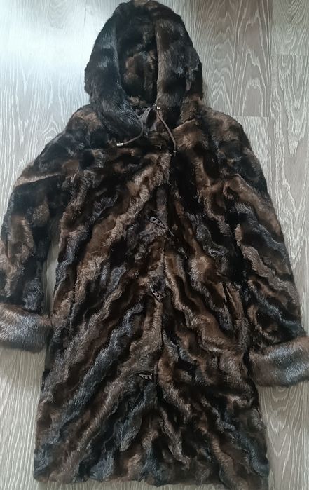 Шуба женская экомех