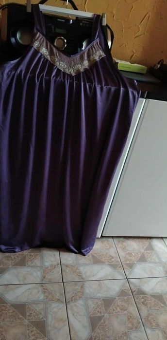 Fioletowa koszula do spania dla każdej kobiety