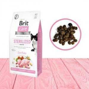 7кг Brit Care Cat Sterilized Sensitive корм для стерилизованных кошек