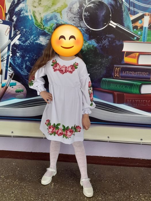 Вишите плаття з бісеру