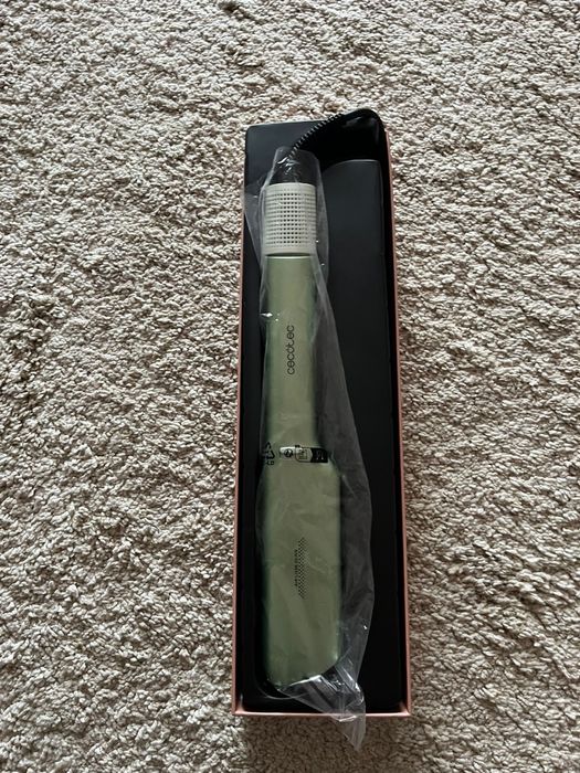Ferro de cabelo com ar Air Lisse Olive