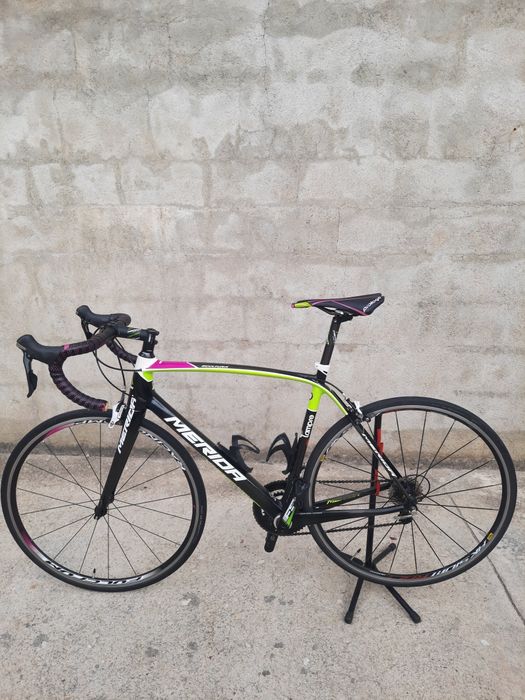 Bicicleta estrada Merida scultura carbono