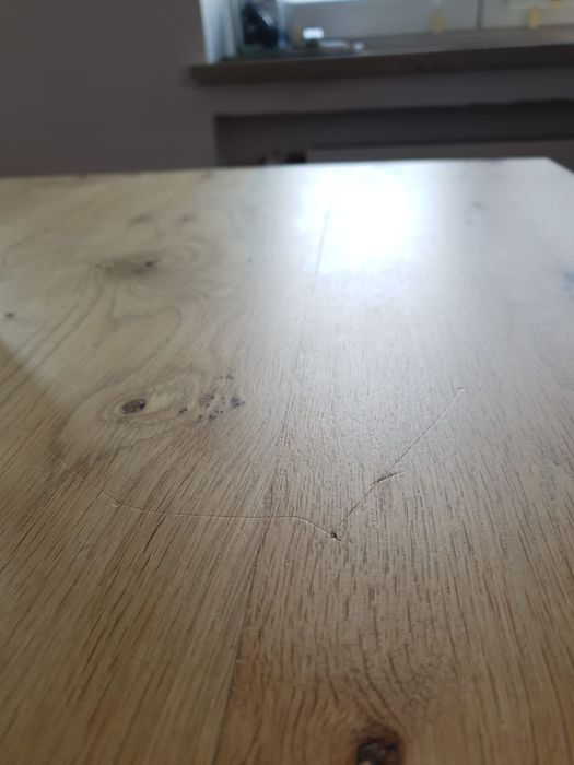 Stół masywny drewniany stabilny