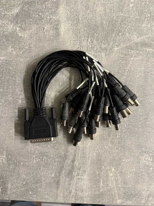 Kabel do rejestratora audio 21 x BNC adapter na DB25 Male
