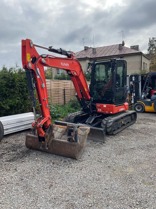 Kubota u50-5  Kubota U50-5 | 2023 | 2677 MTH | 3 ŁYŻKI | HYDRAULICZNE SZYBKOZŁĄCZE