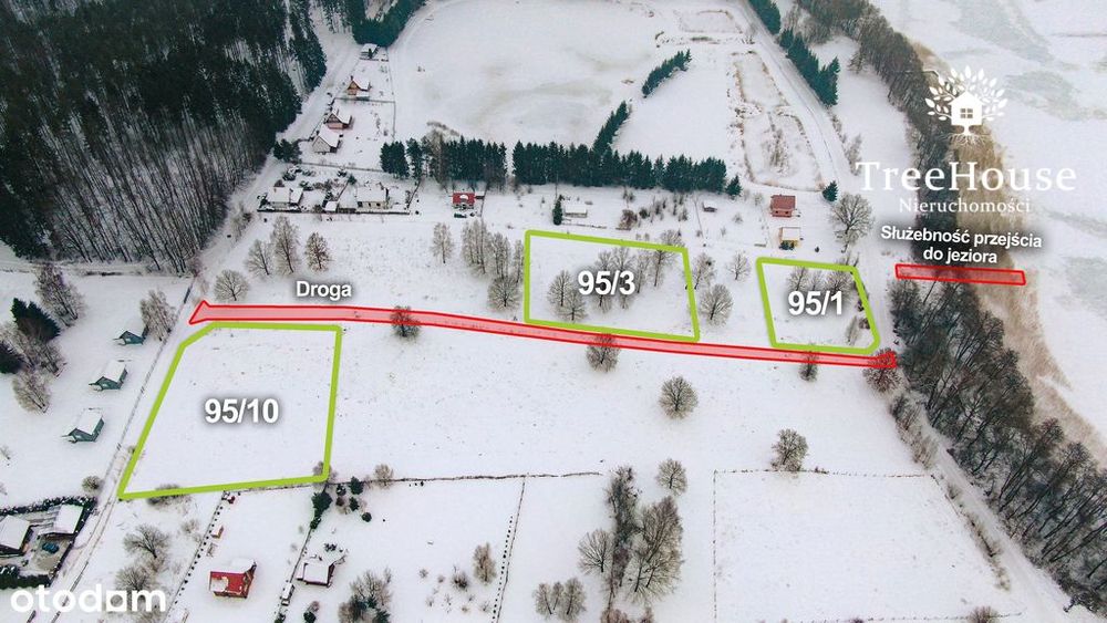 Działki z MPZP nad J.Rydzówka - Mazury.