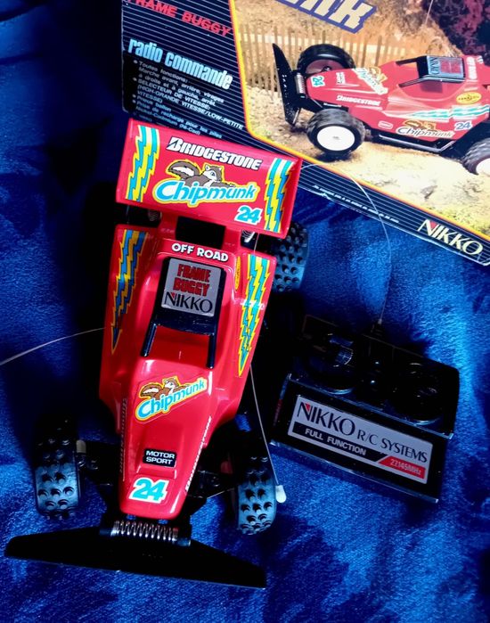 Carro com comando chipmunk buggy funciona usado