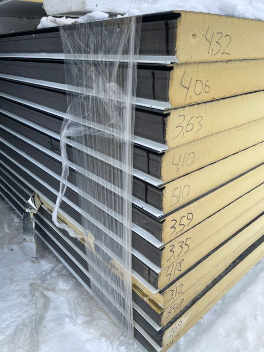 Сендвіч Панелі Нові -40% Акція PIR PUR