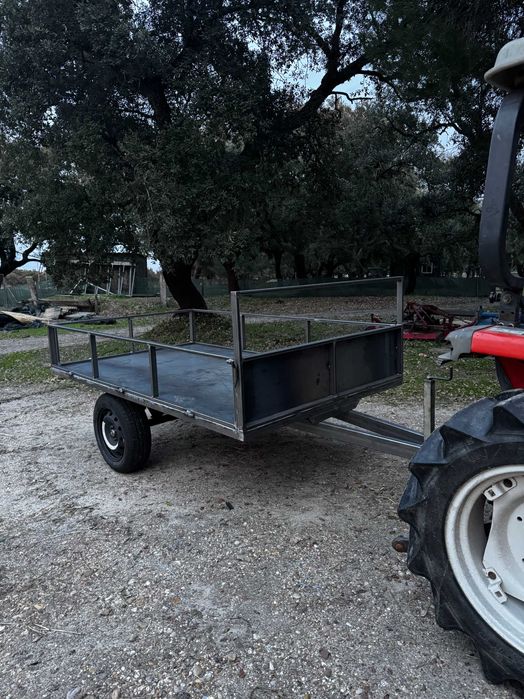Reboque agrícola 1500kg novo robusto