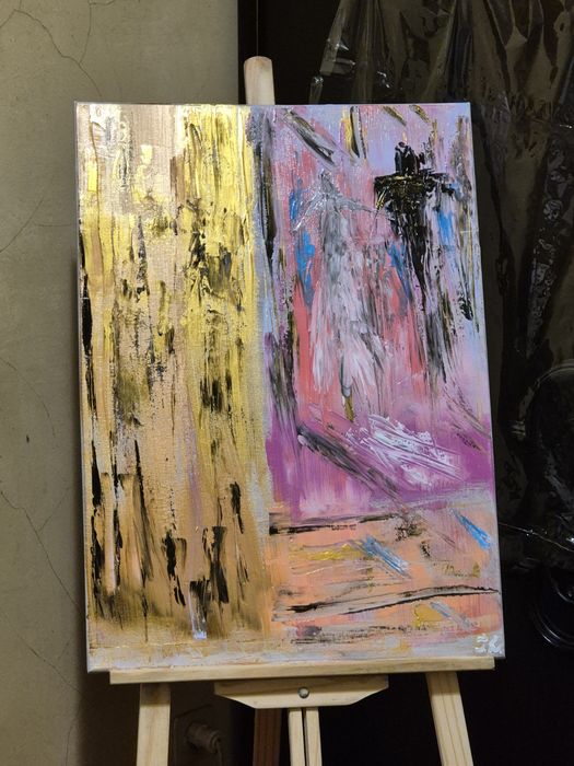 Pintura, Tela 50 x 70, Acrílico. Painting, Canvas 50 x 70, Acrylic.