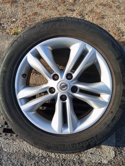 4 Jantes Originais Nissan Qashqai J10 com pneus