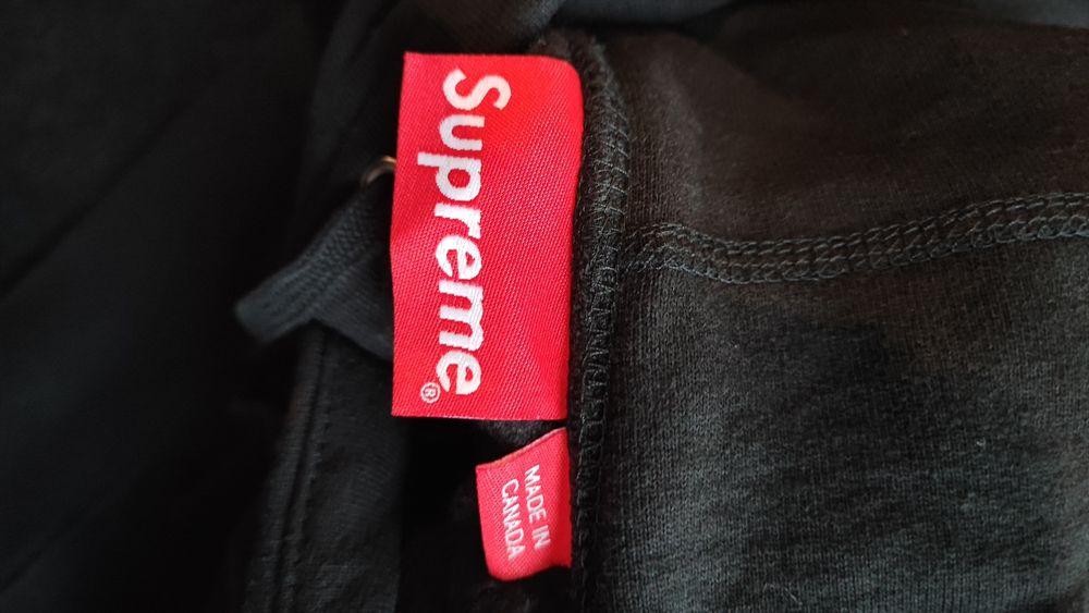 Bluza Supreme Black Box logo rozmiar L