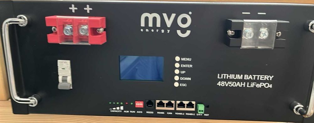 Акумулятор для ДБЖ LiFePO4 на 48В 50Ач MVG Energy літій залізо фосфат