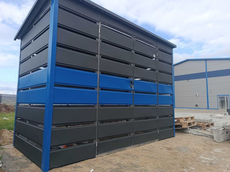 Wiata śmietnikowa panelowa PROMOCJA