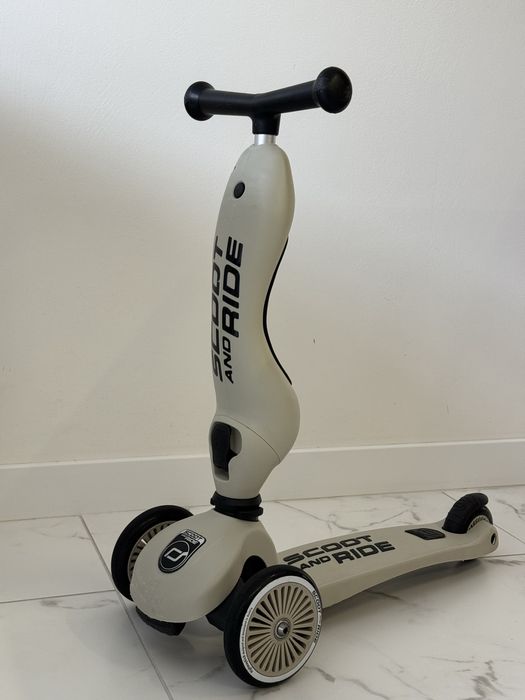 Cамокат Scoot and Ride 2 в 1 Highwaykick Ash