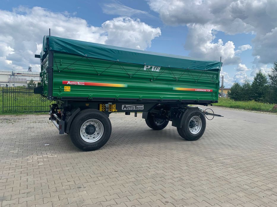 Przyczepa rolnicza AUTO-TECH 12 TON