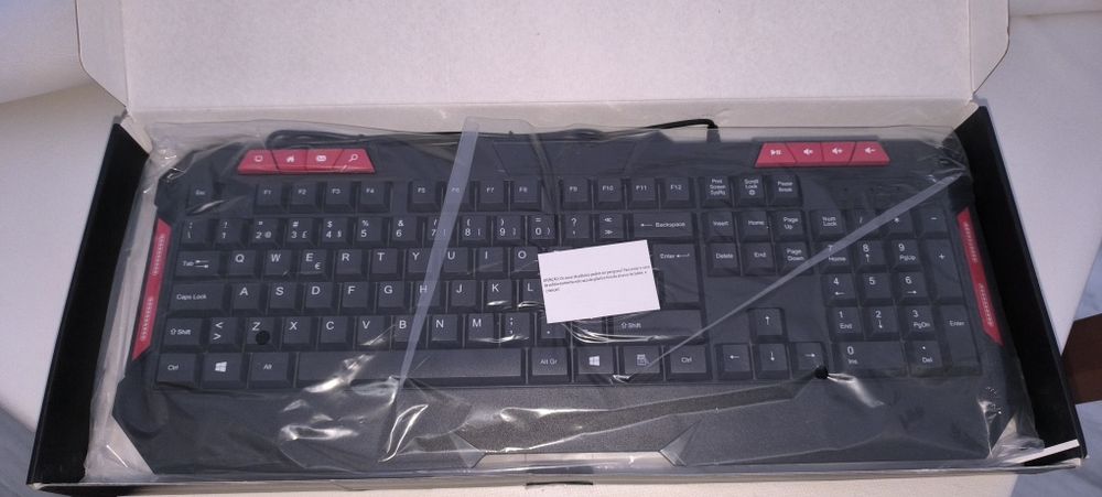 Teclado novo para jogos