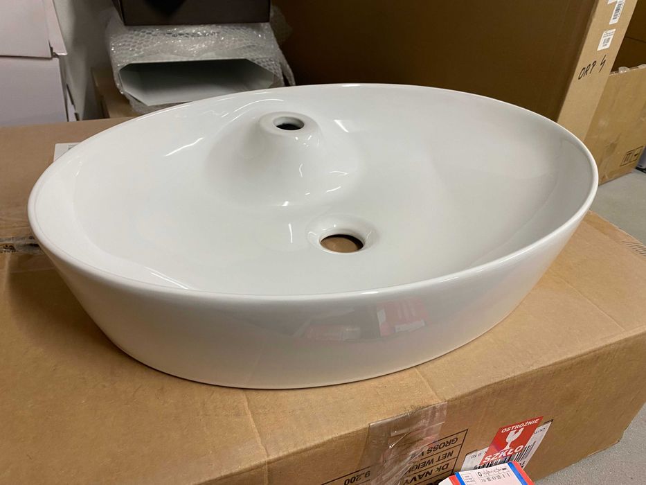 Umywalka nablatowa 55x40