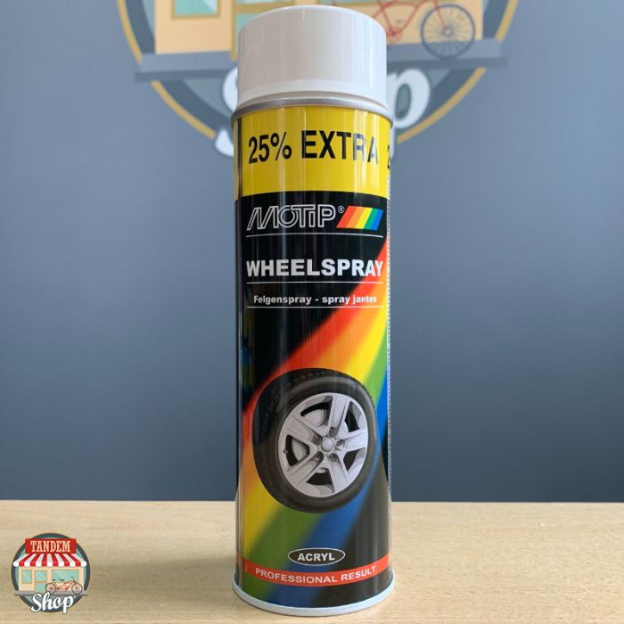 Фарба (емаль) для коліс и колісних дисків Motip Wheelspray 500 мл