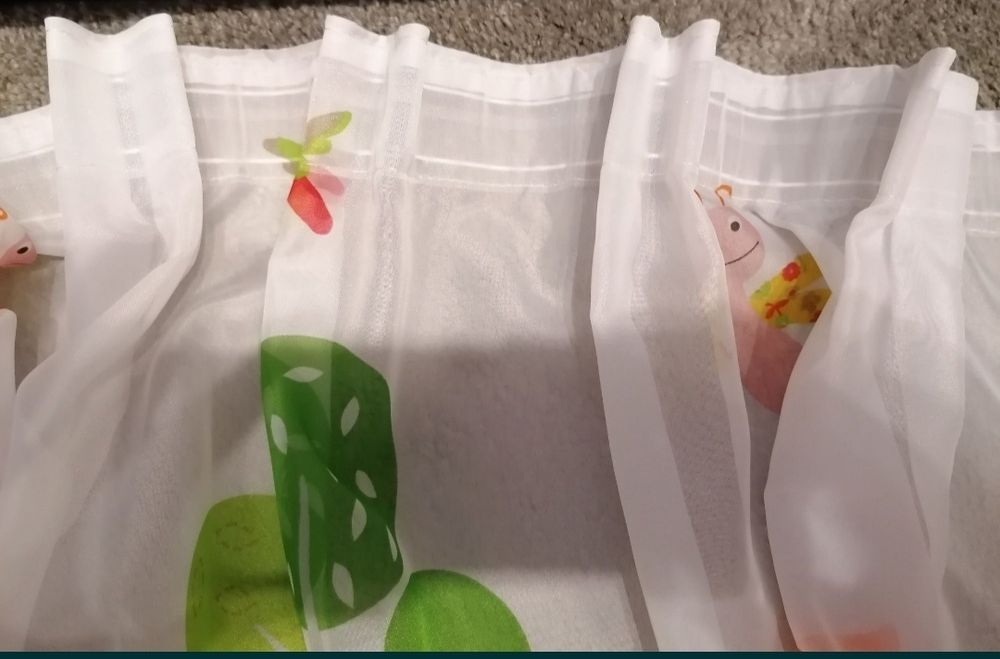 Piękna firana do dziecięcego pokoju