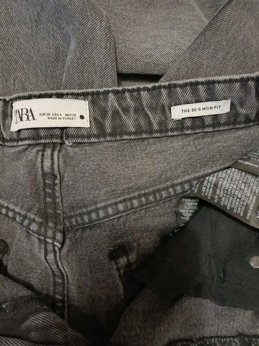 Продаю женские серые джинсы, Zara, 36 евр