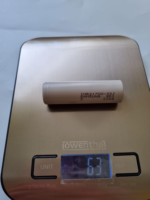 Аккумулятор Samsung INR21700-33j 3270mAh-6.4A  Новые.