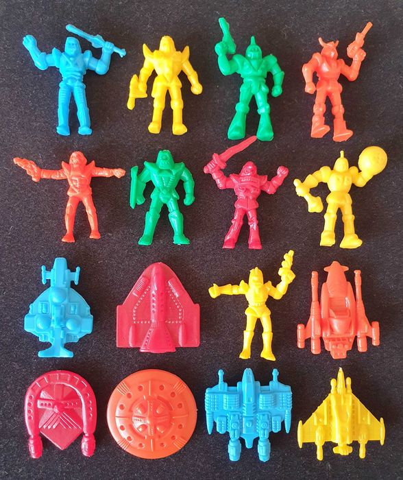 Antiga Coleção Completa ~ ”STARSHIP TROOPERS” ~ 16 Monocromáticos 80´s