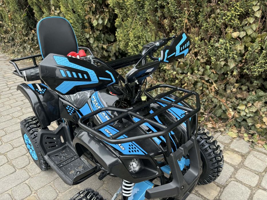 Quad elektryczny M7 pelikan 800W oparcie duże koła regulacja prędkości raty dotawa