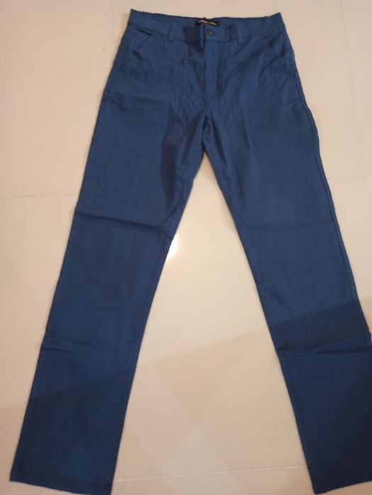 Spodnie męskie niebieskie