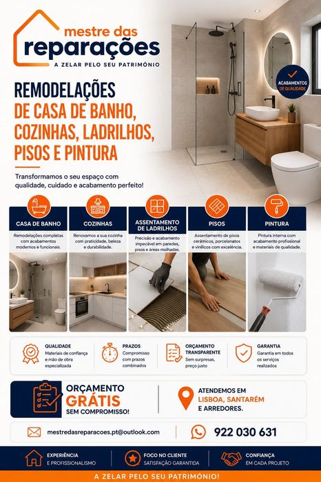Construções, Remodelações e Reparações