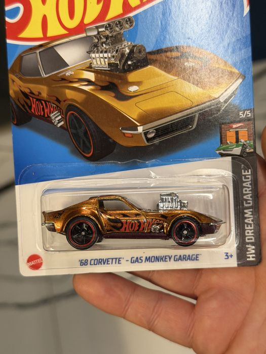 Hot Wheels '68 Corvette Gas Monkey Garage STH super treasure hunt TH