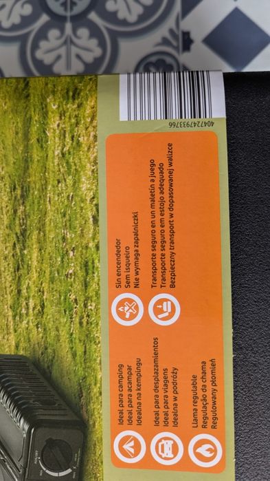 [Novo] Fogão Portátil de Campismo a Gás com Mala de Transporte